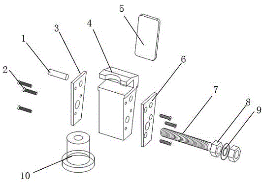 用于通電拉伸試驗(yàn)的楔形夾具鉗口