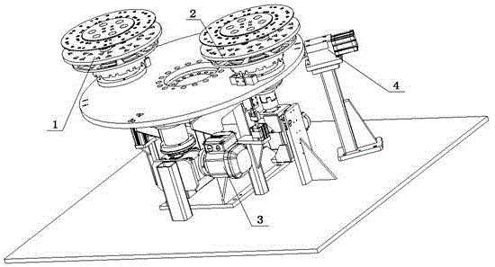 離合器從動(dòng)盤輔助自動(dòng)鉚釘設(shè)備