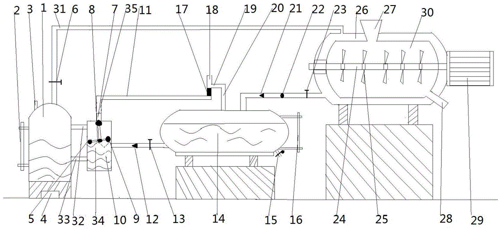一種節(jié)能環(huán)保水汽自動(dòng)循環(huán)熱交換系統(tǒng)