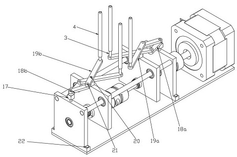 一種醫(yī)療超聲探頭隔離膜輔助上膜的撐膜裝置