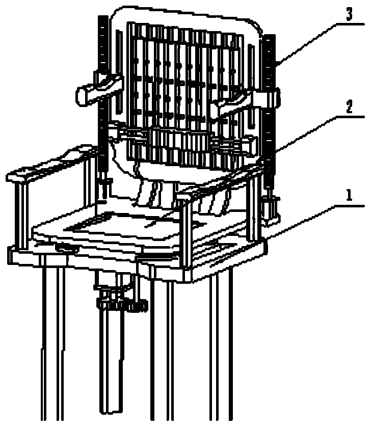 一種腰部治療康復(fù)椅