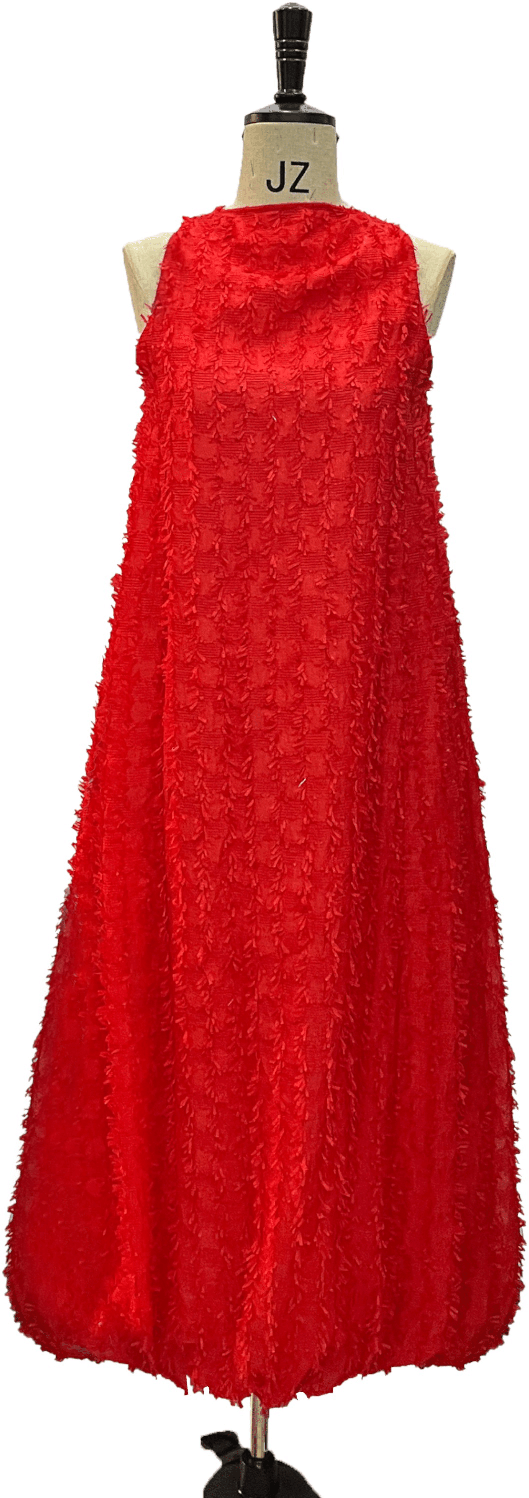 無袖長裙（船領(lǐng)花苞裙）