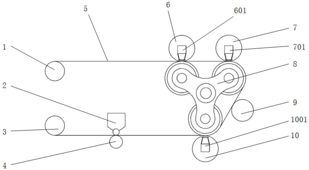 一種制造超大面積納米壓印無縫圖案的裝置及方法