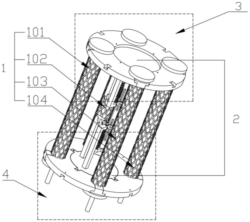一種基于肌小節(jié)的仿生柔性驅動器