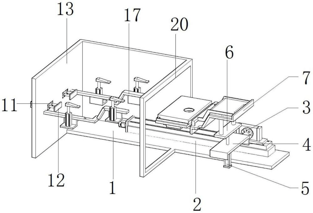 一種汽車后地板焊裝夾持裝置