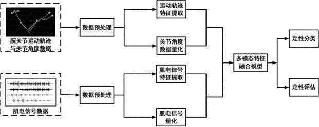 基于多模態(tài)特征融合的上肢功能評(píng)估方法與系統(tǒng)