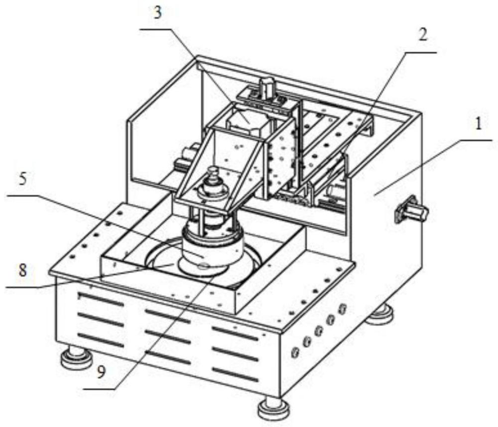 一種小磨頭式磁流變拋光裝置及拋光方法