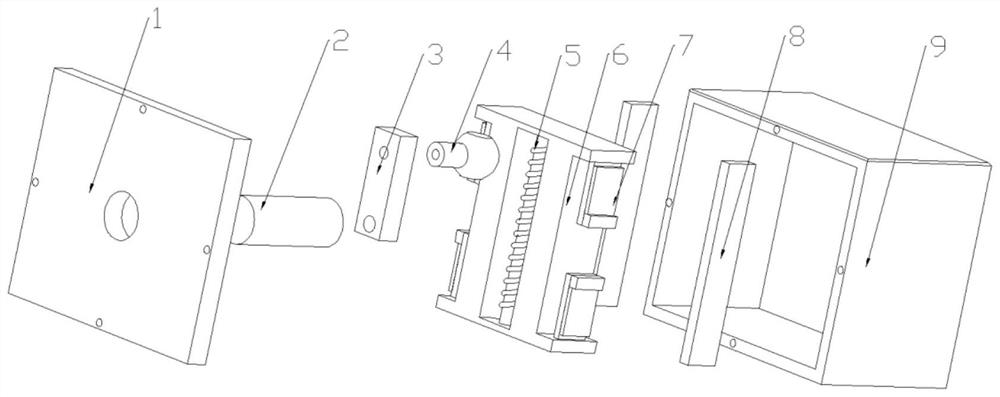 一種用于測量轉速的壓電-電磁復合式傳感裝置