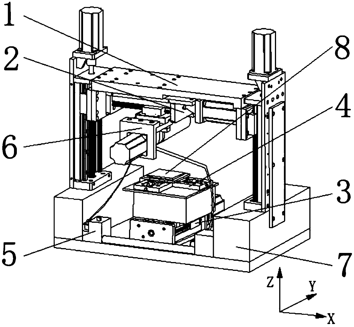 一種振動(dòng)輔助輥式磁流變拋光裝置