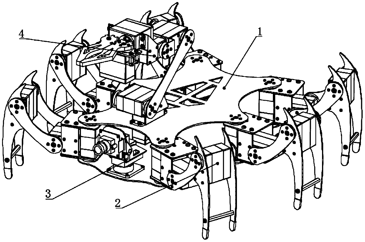 六足仿生機(jī)器人